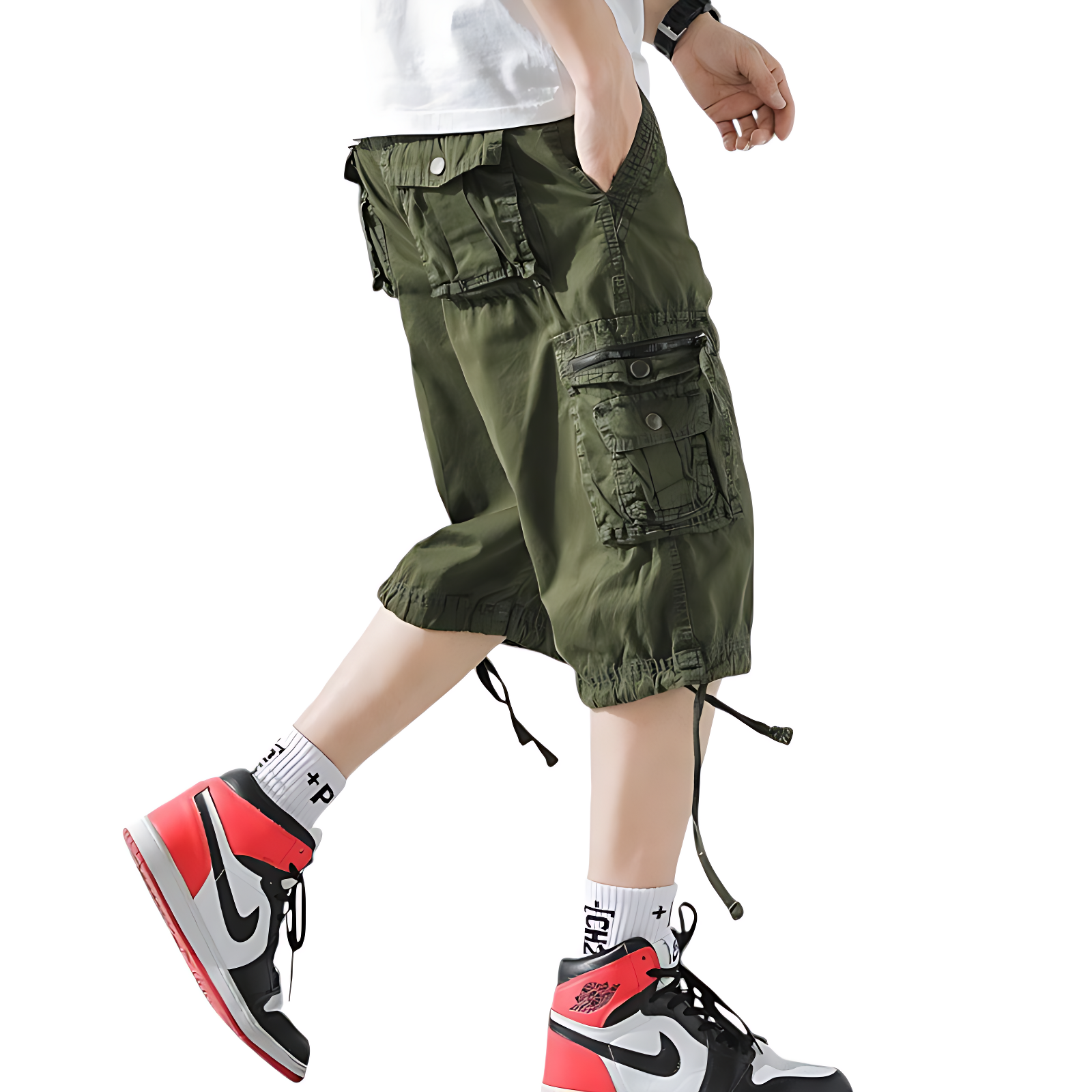 Men’s Retro Tactical Cargo Shorts