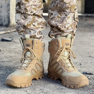 Mens tactical waterproof boots