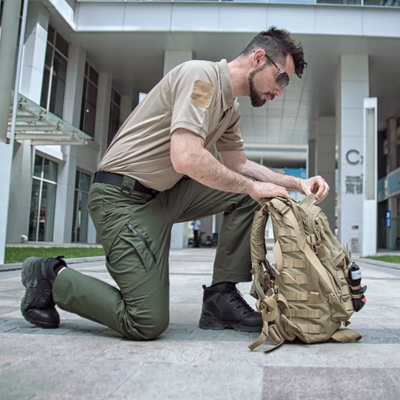 Mens Waterproof Combat Trousers