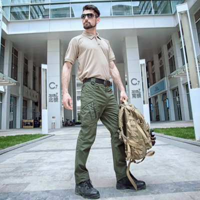 Mens Waterproof Combat Trousers