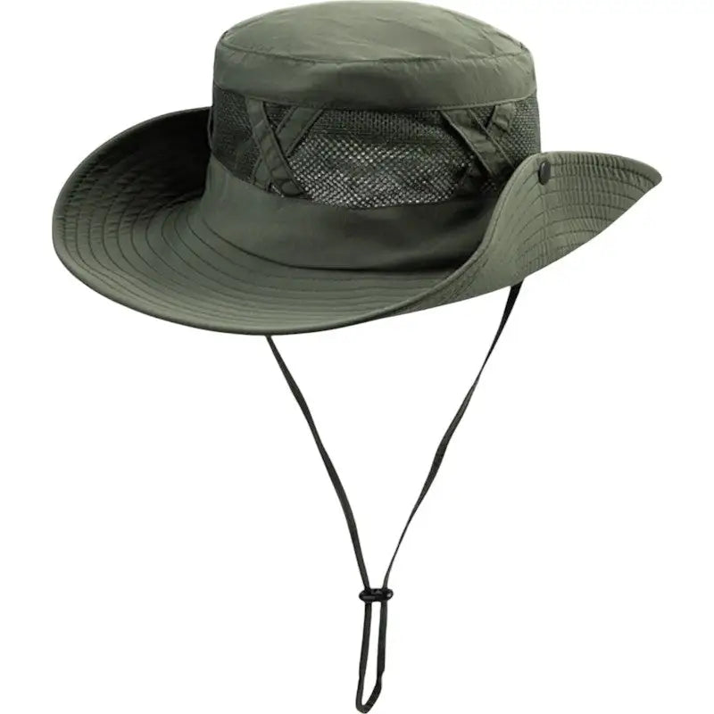 Mesh bush hat