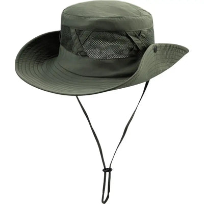 Mesh bush hat