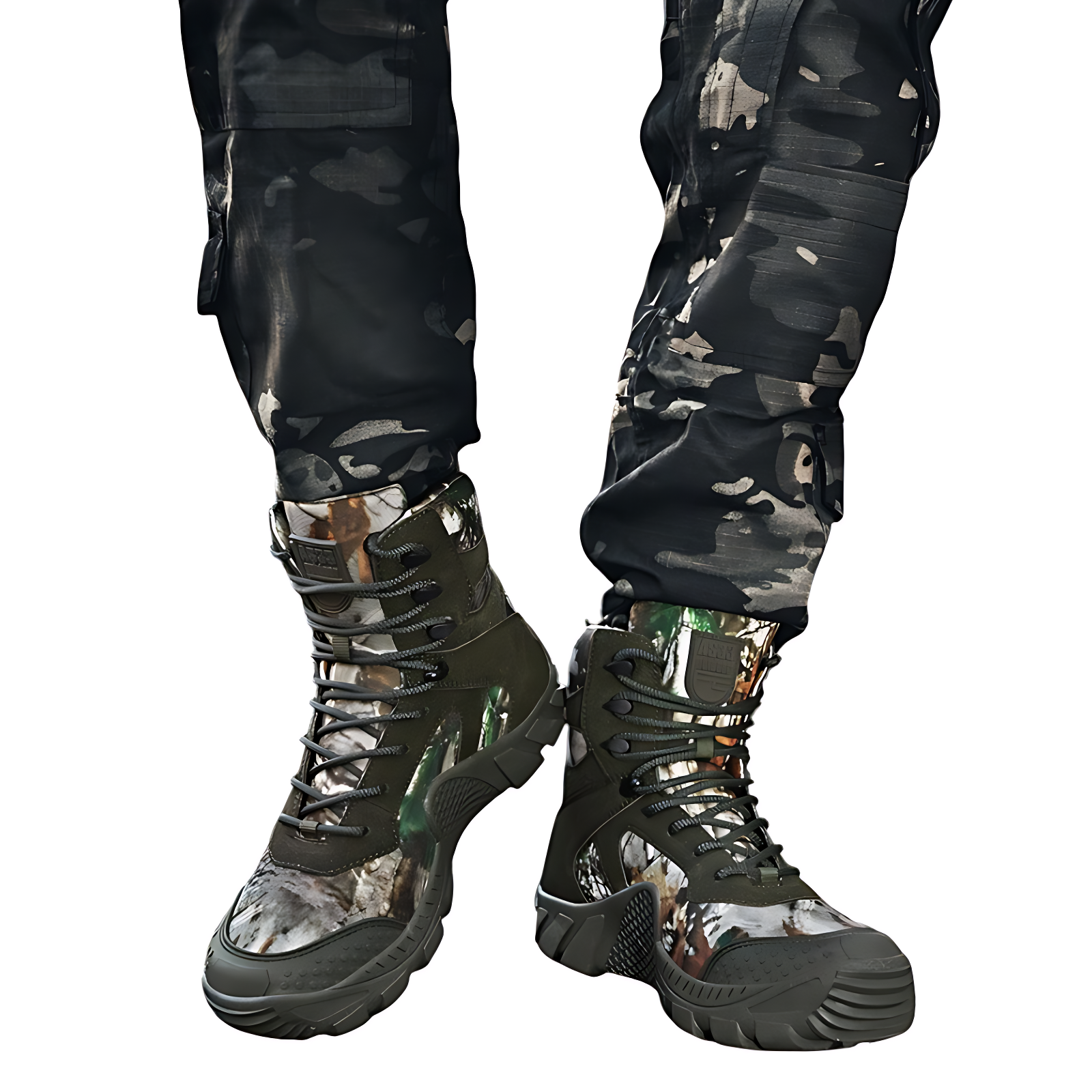 Mid cut tactical boots