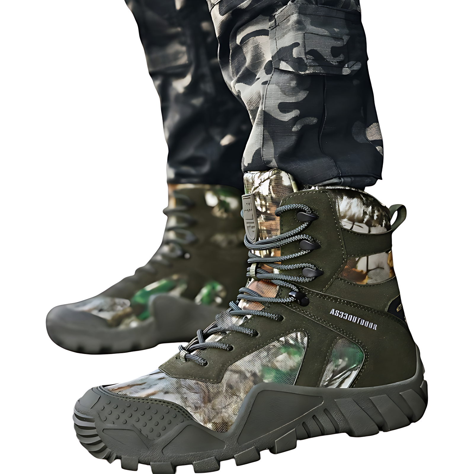 Mid cut tactical boots