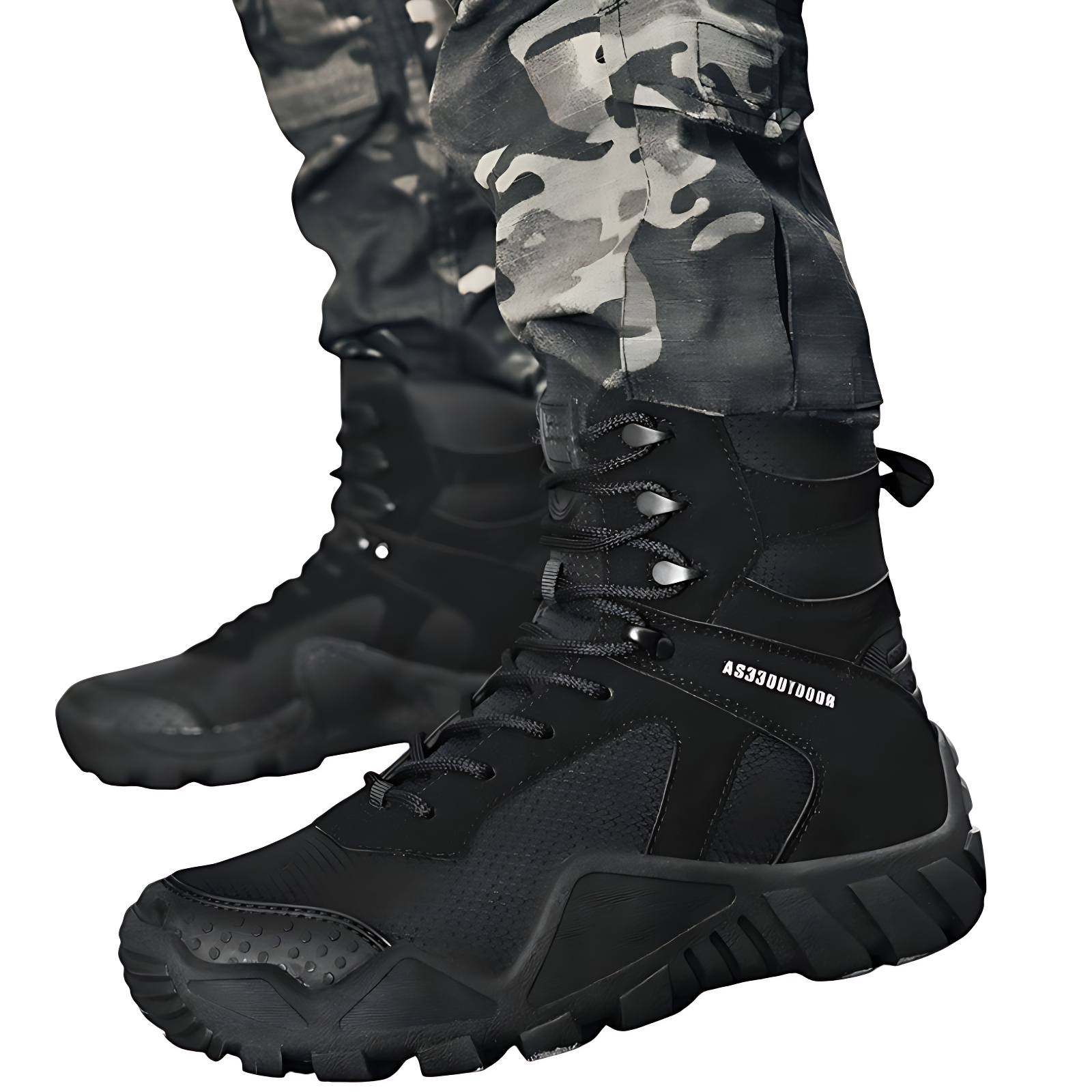 Mid cut tactical boots
