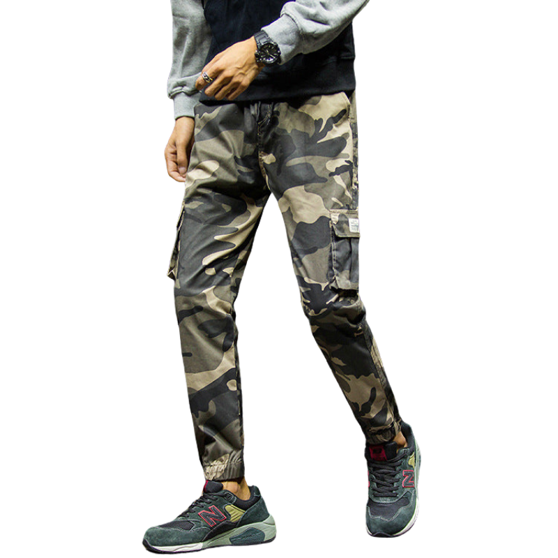 Military camouflage trousers mens