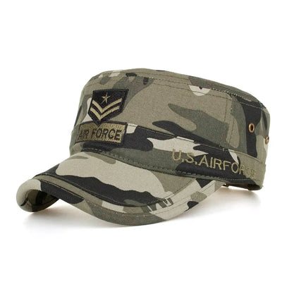 Military caps with rank