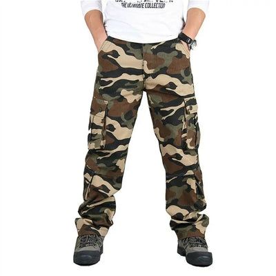 Military Cargo Camo Combat Pants