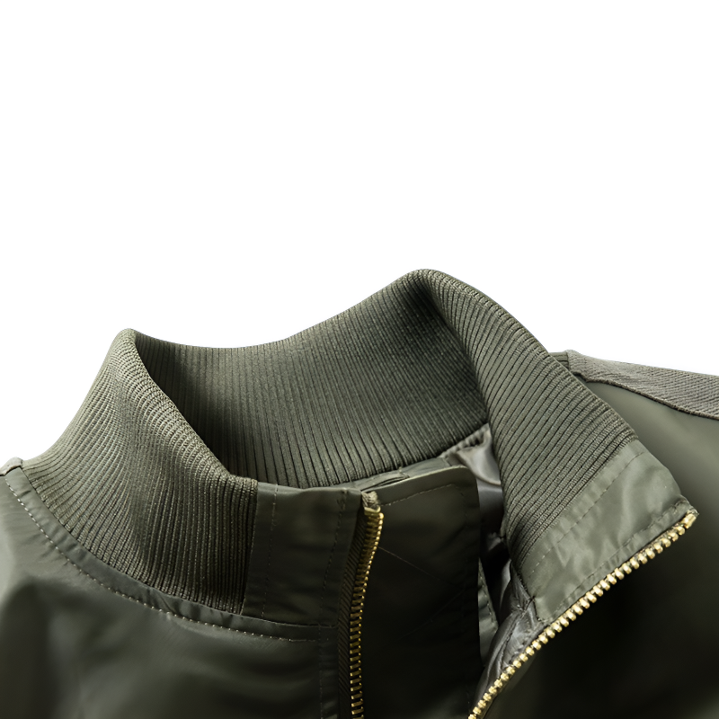 Military flight bomber jacket