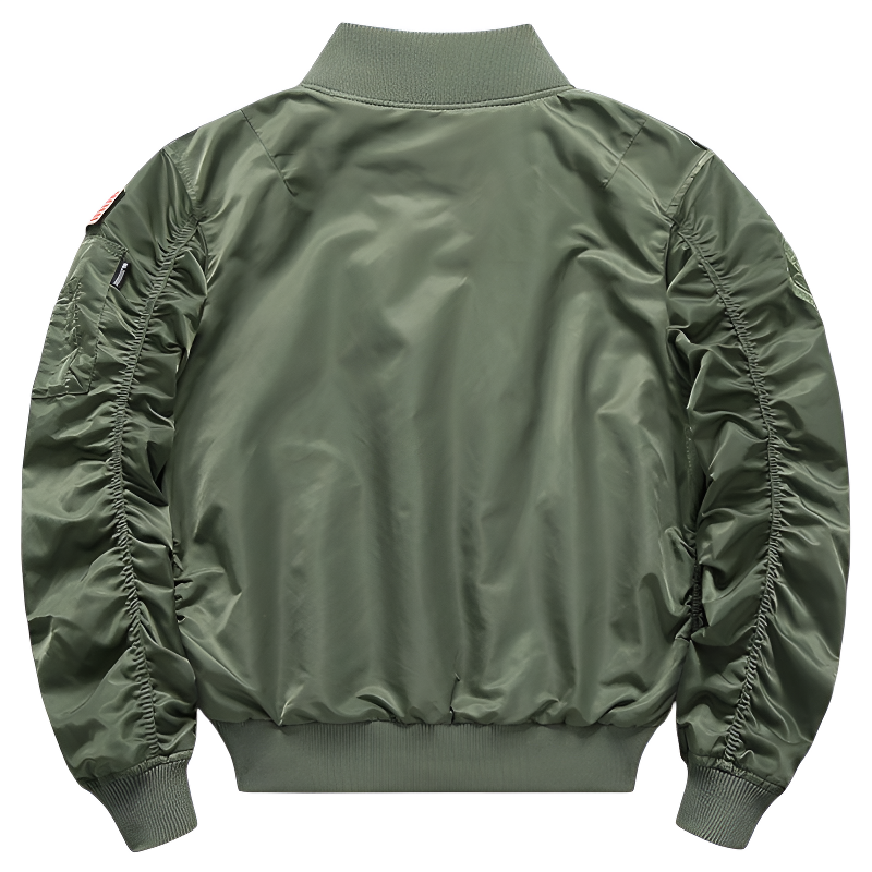 Military flight bomber jacket