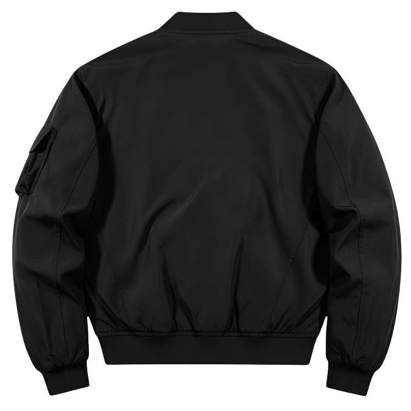 Military flight jacket multipocket