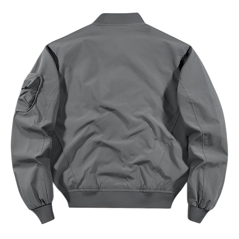Military flight jacket multipocket