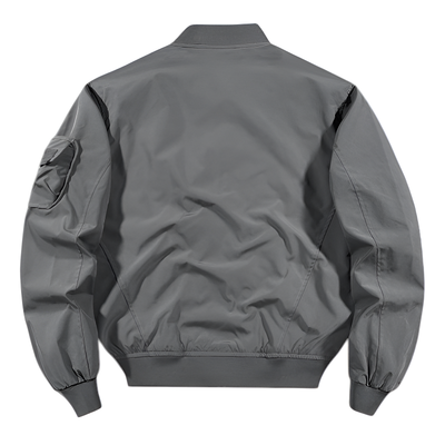 Military flight jacket multipocket