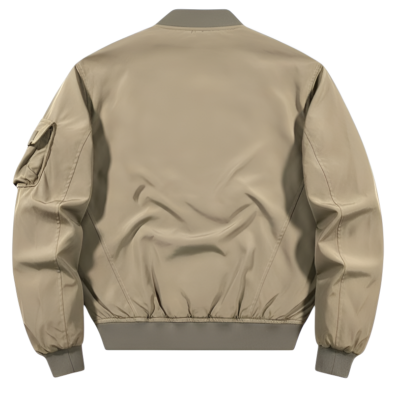 Military flight jacket multipocket