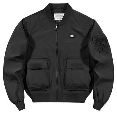 Military flight jacket multipocket