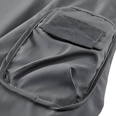 Military flight jacket multipocket