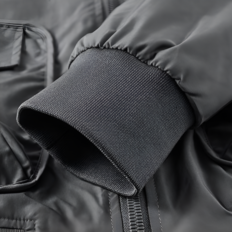 Military flight jacket multipocket