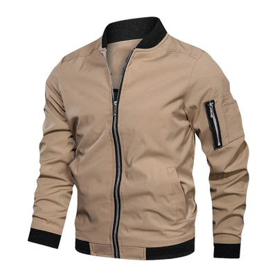 Military Green Bomber Jacket