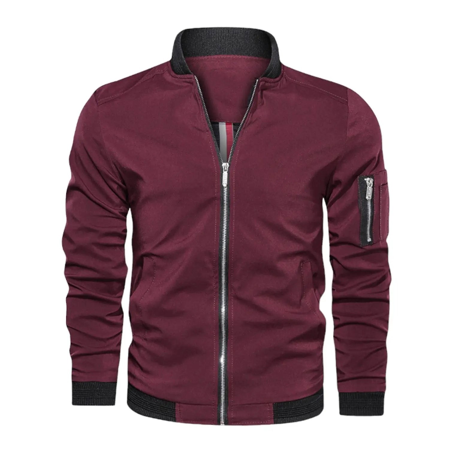 Military Green Bomber Jacket