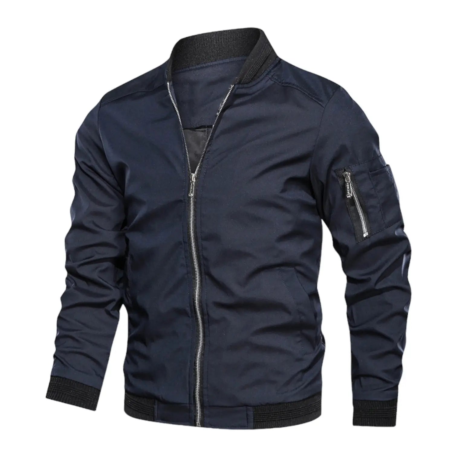 Military Green Bomber Jacket