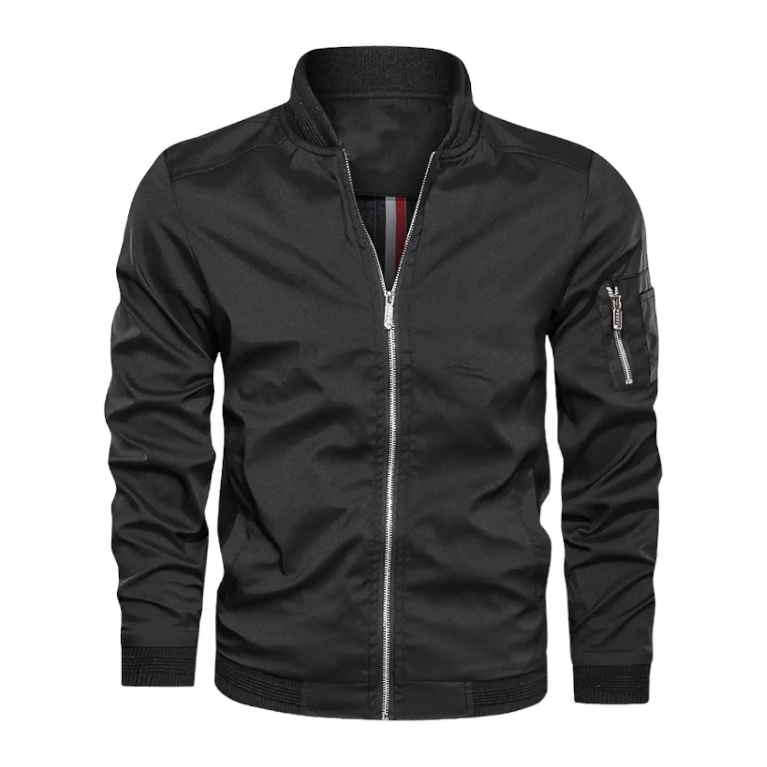Military Green Bomber Jacket