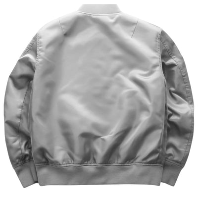 Military hooded ma1 bomber jacket