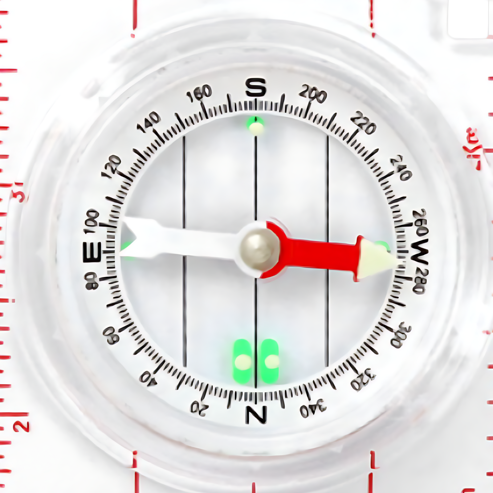 Military Map Scale Compass