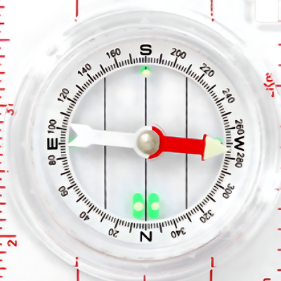 Military Map Scale Compass