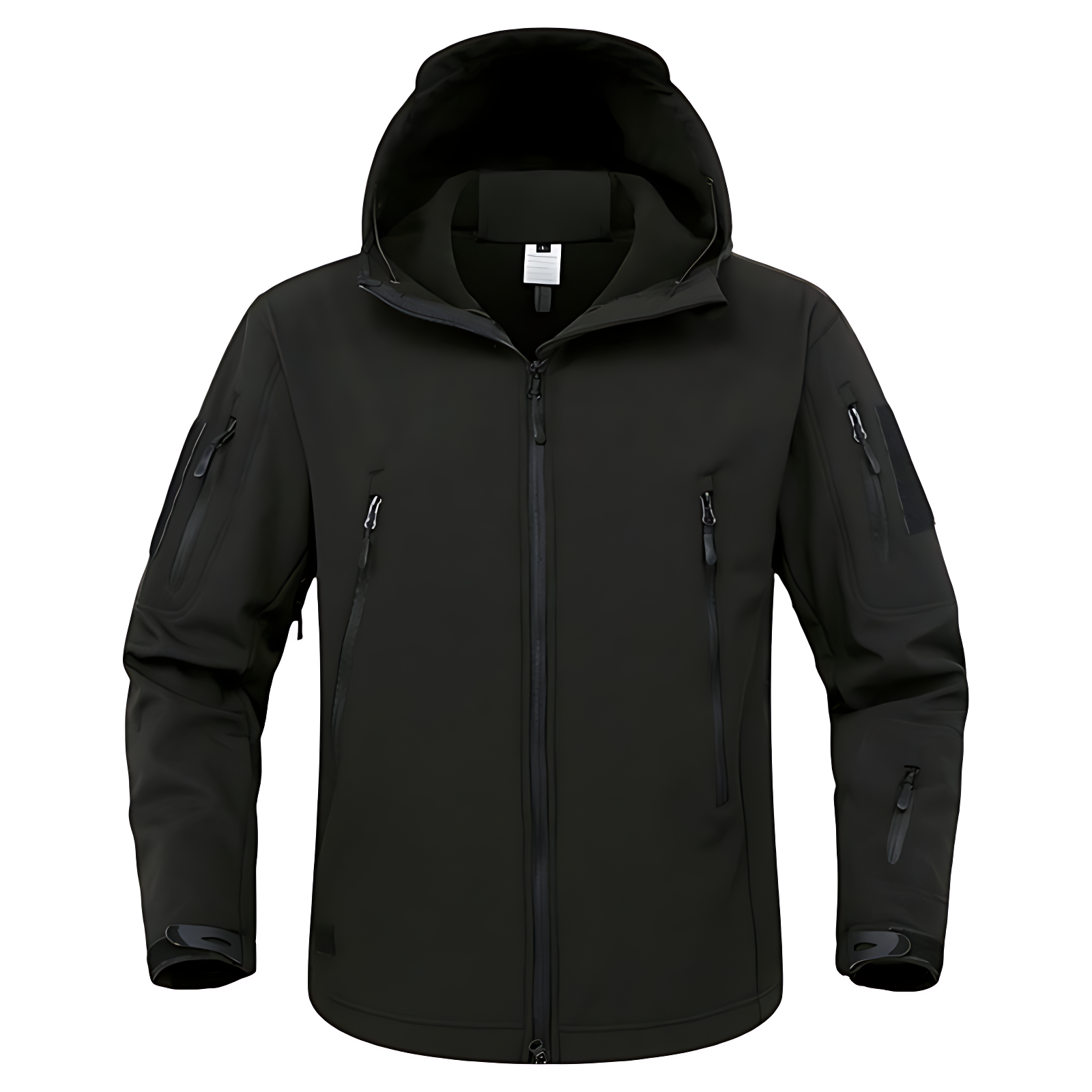 Military waterproof jacket with fleece lining