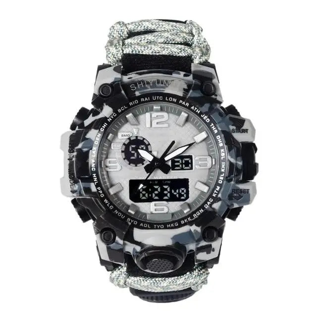 Montre militaire avec boussole