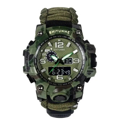 Montre militaire avec boussole