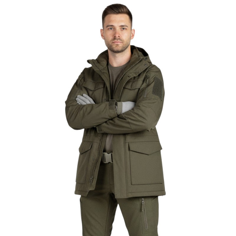 Multi pocket military jacket
