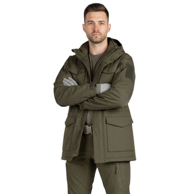 Multi pocket military jacket