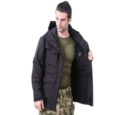Multi pocket military jacket