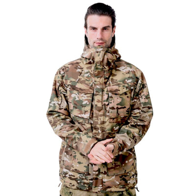 Multi pocket military jacket