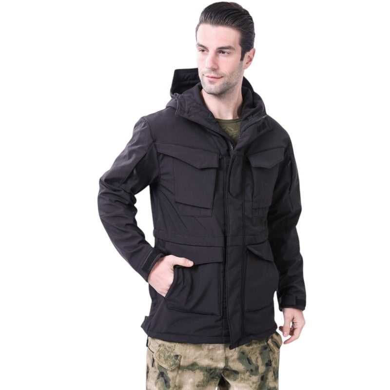 Multi pocket military jacket