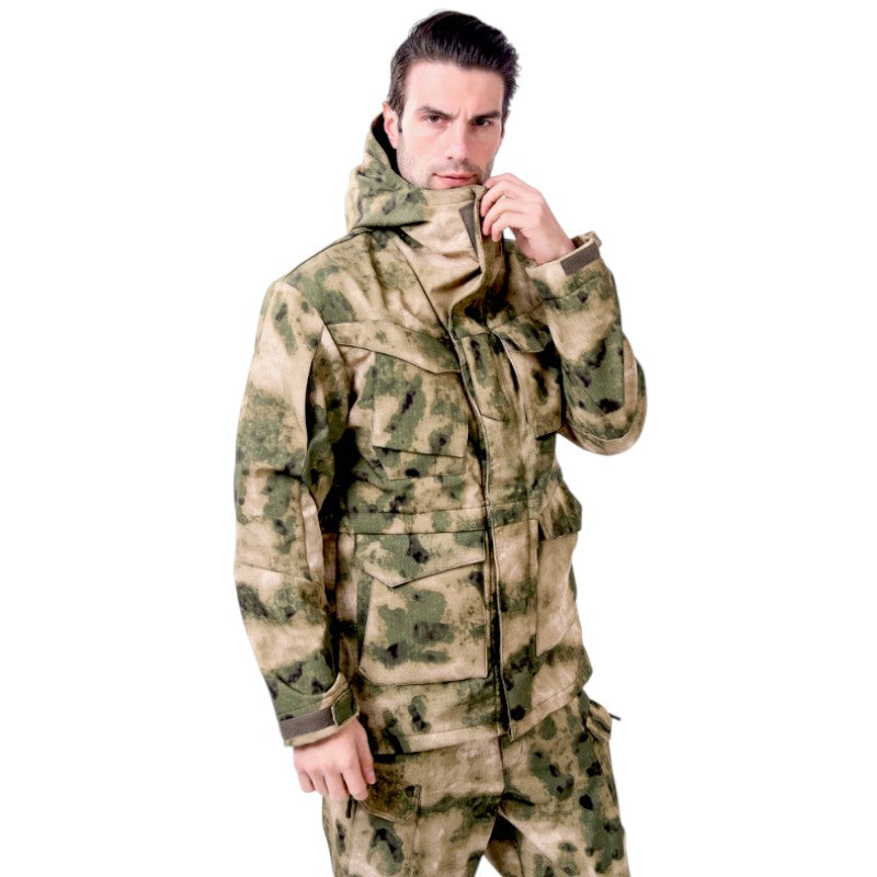Multi pocket military jacket