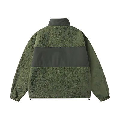 Outdoor camping fleece jumper