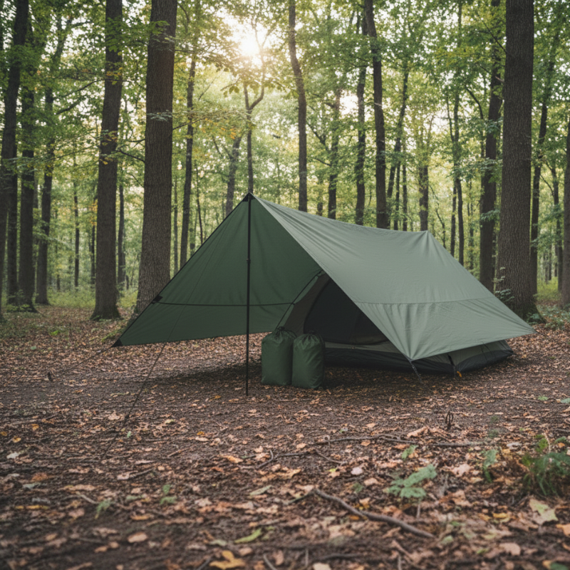 Outdoor camping tarp