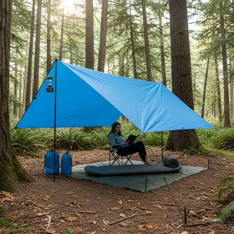 Outdoor camping tarp