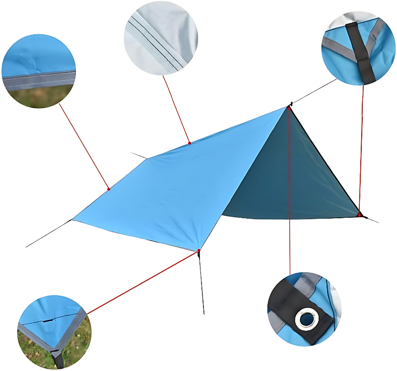 Outdoor camping tarp
