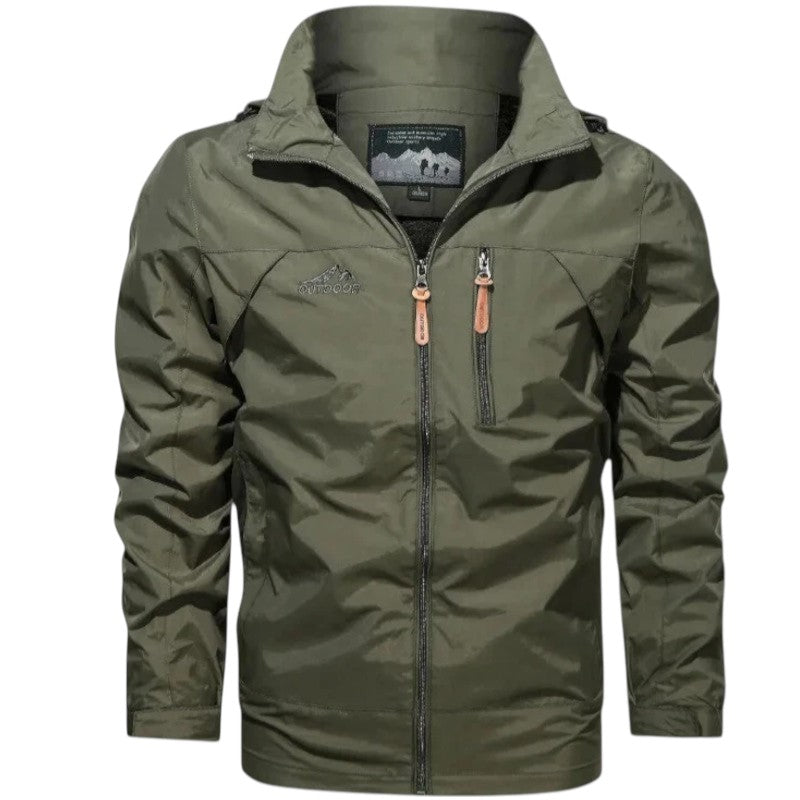 Outdoor military waterproof jacket