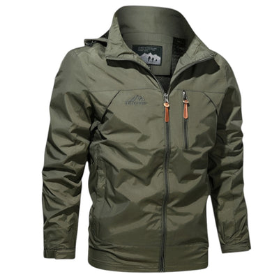 Outdoor military waterproof jacket