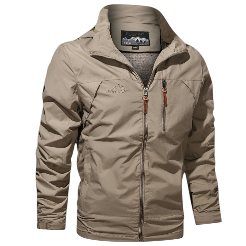 Outdoor military waterproof jacket