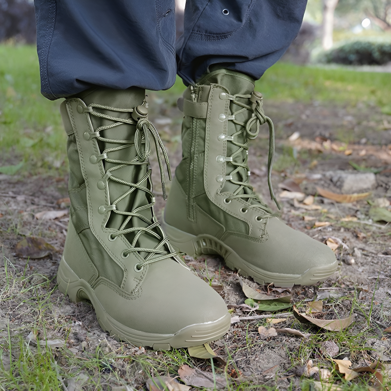 Ranger green tactical boots