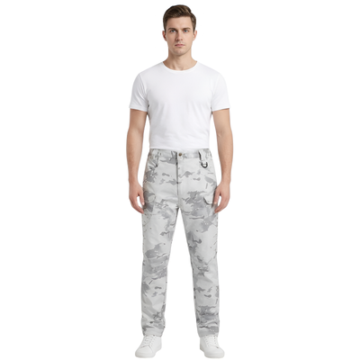 White Camouflage Trousers