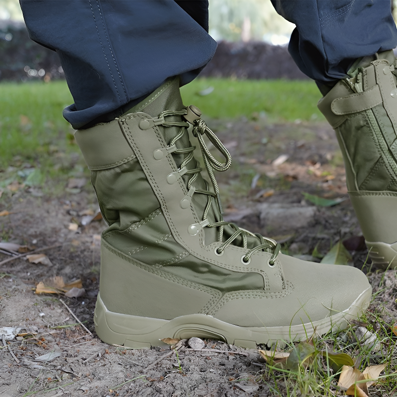 Ranger green tactical boots