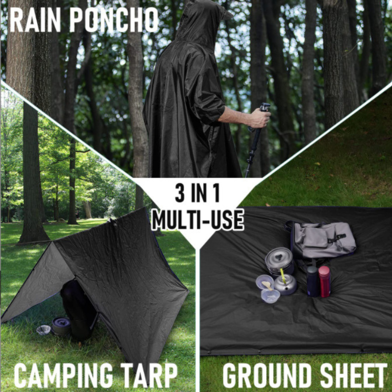 oversized waterproof poncho