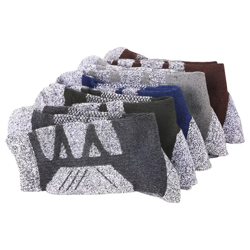 PACK DE 5 - Chaussettes randonnée coton