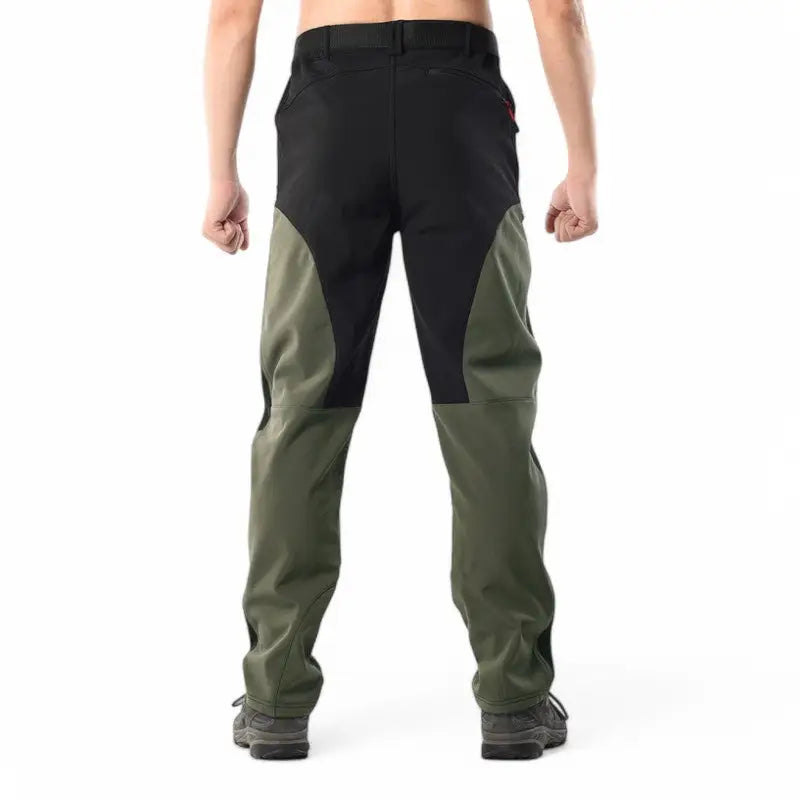 Pantalon randonnée doublé polaire homme